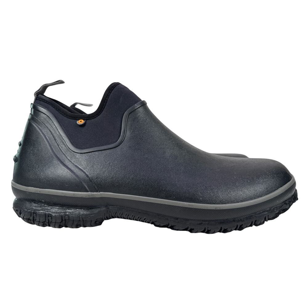 Bogs Urban Farmer Rain Boot Mens 13 Black Waterproof‎ Rubber Slip On 529054